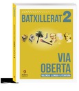 Portada de: Via Oberta. Valencià. Segon de batxillerat Edició actualitzada 2025-2026